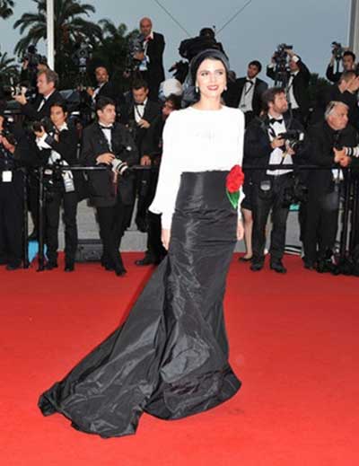 لباس لیلا حاتمی در جشنواره کن , رتبه لباس لیلا حاتمی